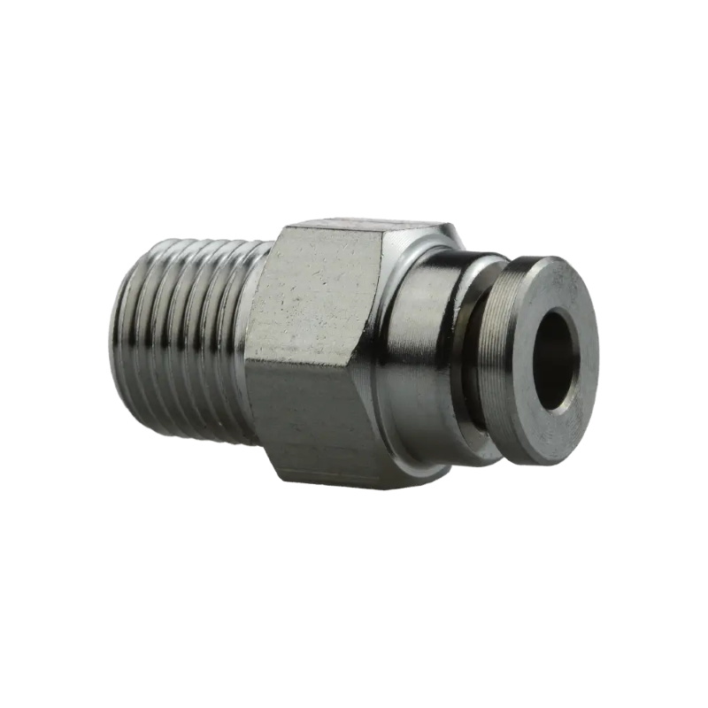 Bowden pneumatische fitting RVS - type PC4-01 (vervangt Creality e.a.)