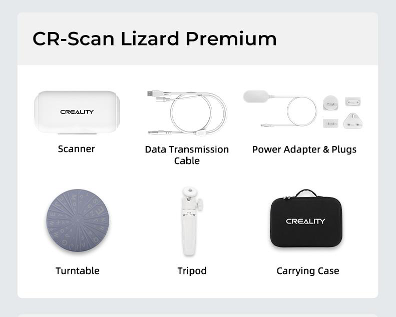 Creality CR-Scan Lizard Premium versie