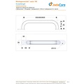 JadaCare Kozijnbeugel 30cm RVS gepolijst