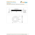 JadaCare Wandbeugel 60 cm + antislip RVS gepolijst