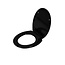 792000 Closetzitting met deksel zwart SOFT CLOSE