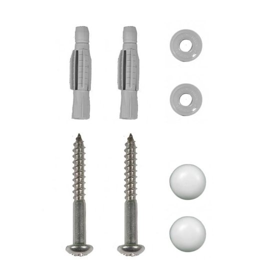 JadaCare Bevestigingsset (reserve)closetrolh/haak/planchet RVS