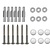 JadaCare Bevestigingsset 3 flenzen RVS bolkopschroeven 6*50