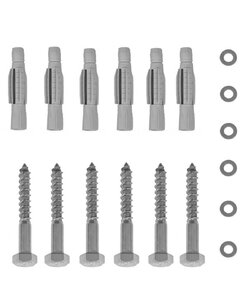 Bevestigingsset 520040/650060/650065 RVS 8*60 IN