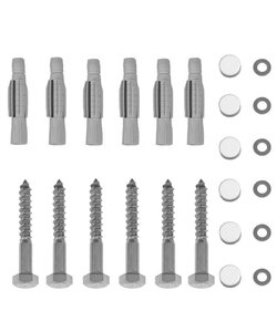 Bevestigingsset 520040/650060/650065 RVS 8*80