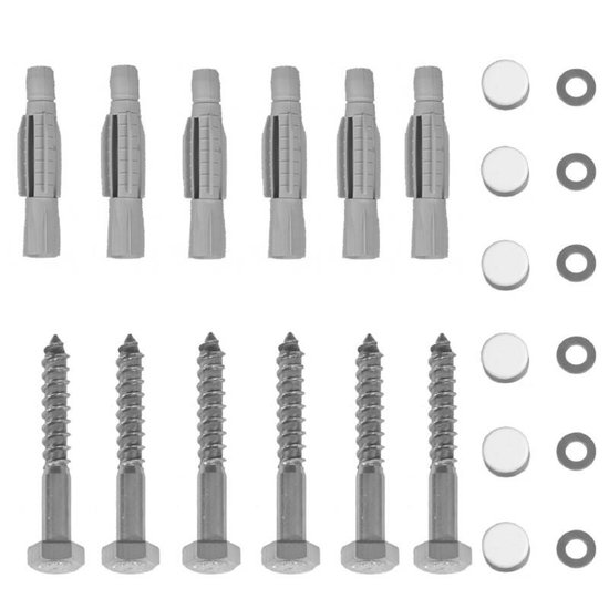 JadaCare Bevestigingsset 520040/650060-65 RVS 8*80
