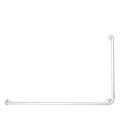 JadaCare Hoekwandbeugel 90°  links/rechts 150 x 70  staal wit