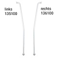 JadaCare Trapspilbeugel links staal wit