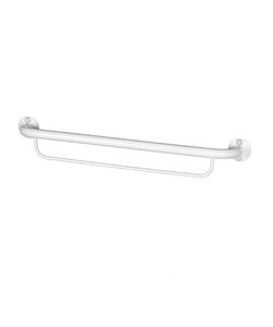 Handdoekenrek 60 cm RVS wit