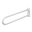 170085C Toiletbeugel vast 85 cm RVS wit