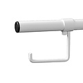 JadaCare Closetrolhouder armsteun RVS wit