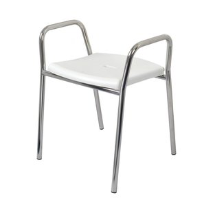 Douchekruk RVS glasparel gestraald