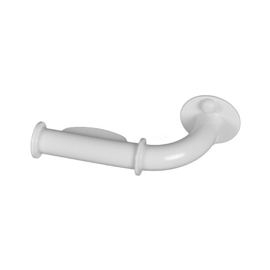 JadaCare Toiletrolhouder wand met rem staal wit