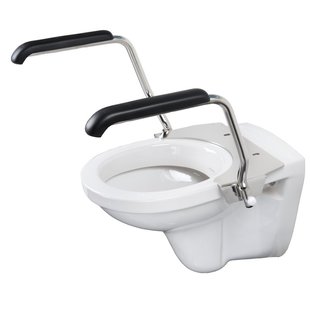 Toiletbeugelset h30cm RVS gepolijst