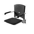 JadaCare Douchezitting opklapbaar softseat 3 cm RVS gepolijst