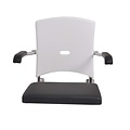 JadaCare Douchezitting opklapbaar softseat 5 cm Plus RVS gepolijst