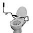 JadaCare Special -Steunbeugel toilet incl. toiletzitting RVS gepolijst