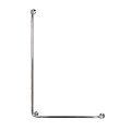 JadaCare Hoekwandbeugel / glijstang 90°  links/rechts 110 x 70 RVS gepolijst