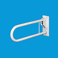 JadaCare Toiletbeugel opklapbaar 50 cm RVS wit