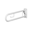 JadaCare Toiletbeugel opklapbaar 60 cm + closetrolhouder RVS wit