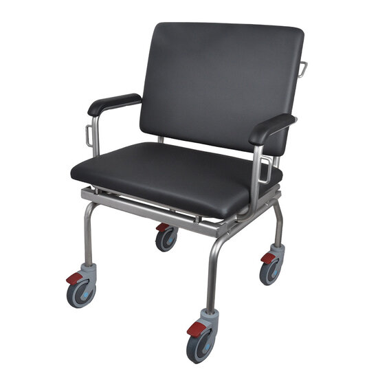 JadaCare Zwembadstoel verrijdbaar XL met takelogen