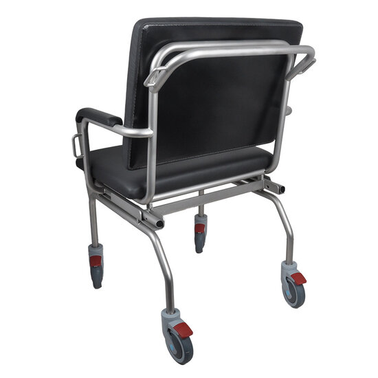 JadaCare Zwembadstoel verrijdbaar XL met takelogen