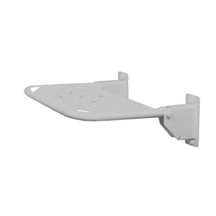 Douchezitje zitdiepte 32 cm RVS gecoat verkorte zitdiepte