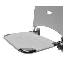 Zitdeel spanbekleding wit