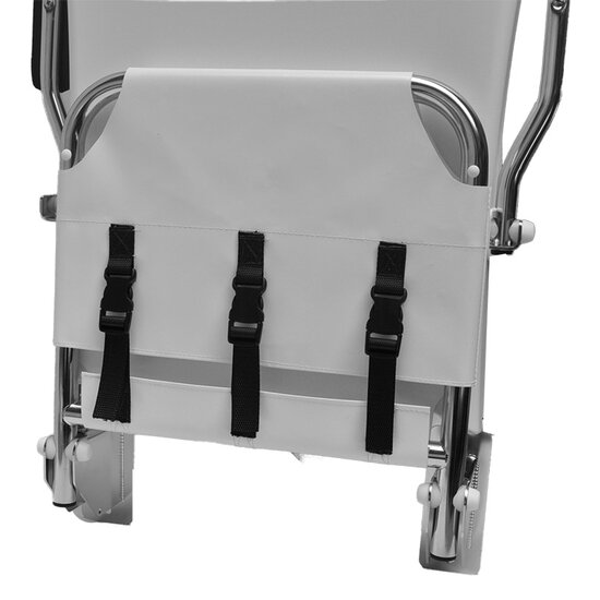 JadaCare Spanbekleding douchezitje zitdiepte 41 cm wit