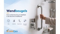 Wandbeugels voor toilet of douche, wat is het verschil?