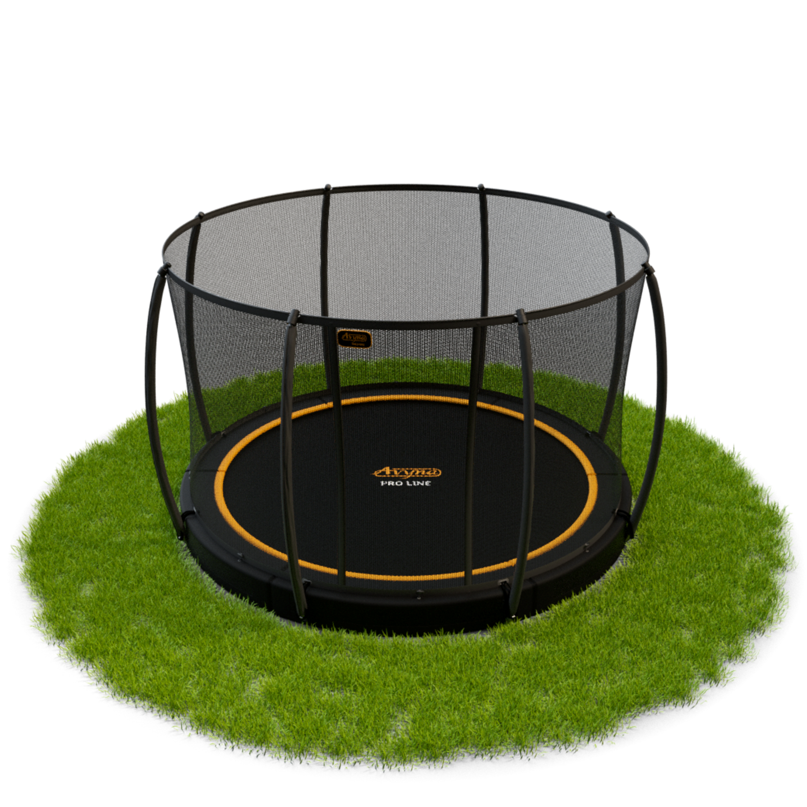 Avyna InGround Trampoline Zwart Combi | Avyna