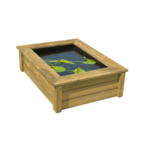 Ubbink Quadro wood I houten FSC frame voor Quadro 5