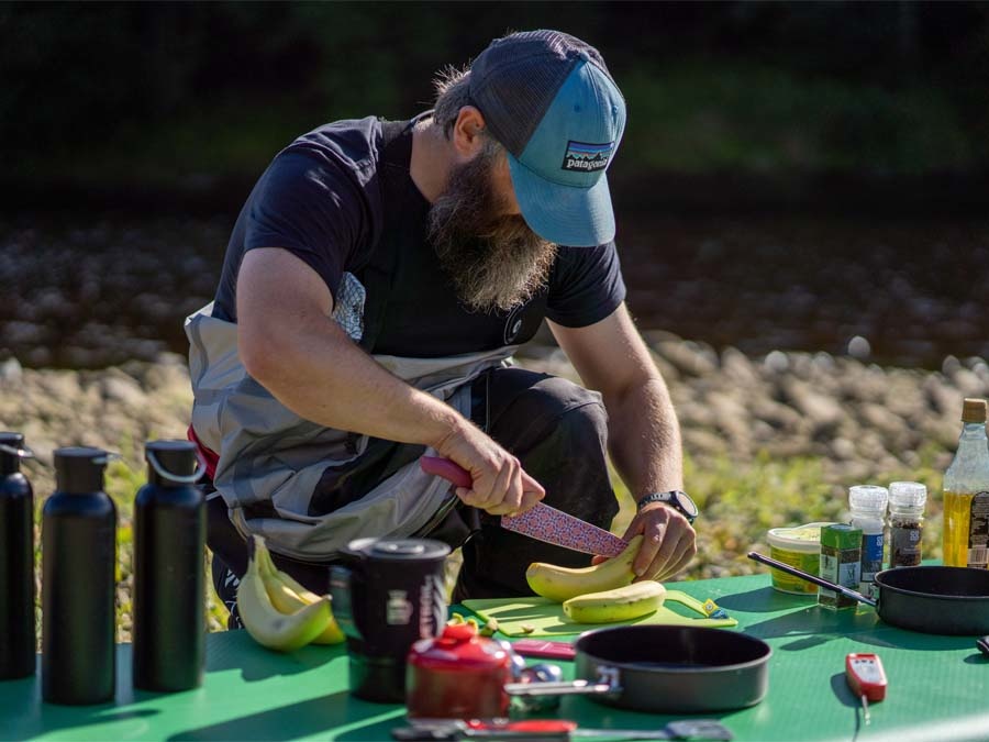 Wild cooking in Northumberland