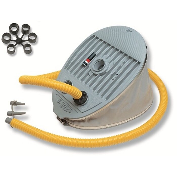 Scoprega Bravo 10 - voetpomp - tot 800 mbar - dubbele kamer