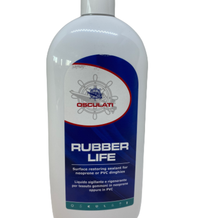 Rubberlife liquid sealant for porous inflatable boats