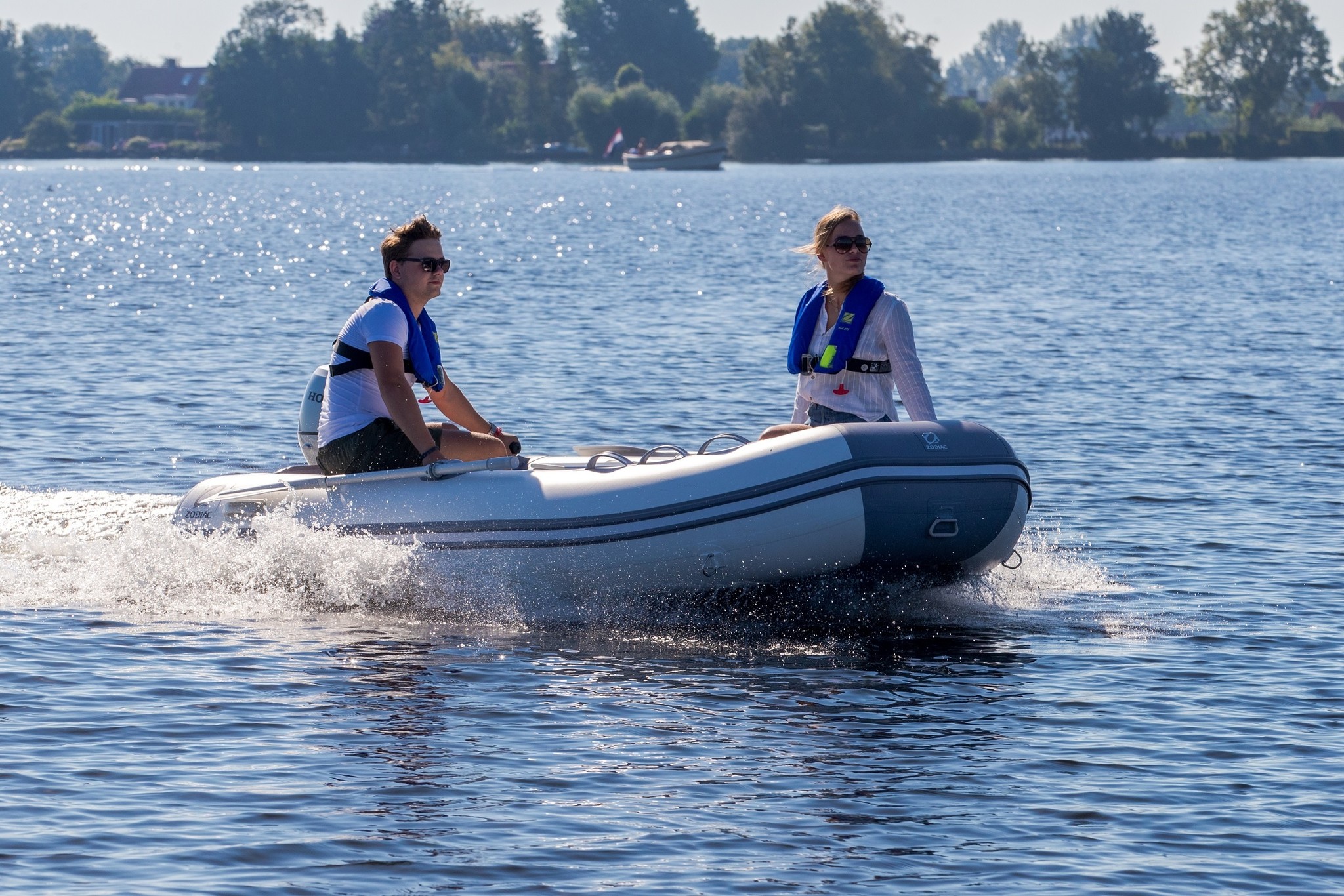 Zodiac Cadet 350 ALU - aluminium floorboards