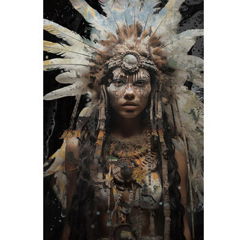 Ter Halle Glasschilderij 80x120x0.4 Strijder