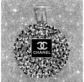 Ter Halle Glasschilderij 80x80cm Parfum Fles