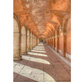 Ter Halle Glasschilderij 80x120cm Paleis van Aranjuez