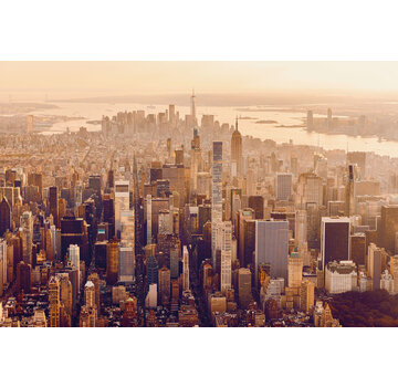 Ter Halle Glasschilderij 120x80cm Manhattan NYC