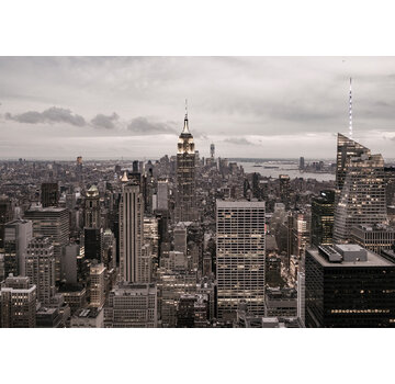 Ter Halle Glasschilderij 160x110cm Manhattan NYC