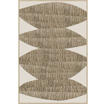 Ter Halle Canvas incl. lijst 80x120cm Handgeschilderd 'Lippen'