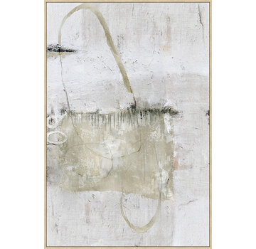 Ter Halle Canvas incl. lijst 80x120cm Handgeschilderd Tasje