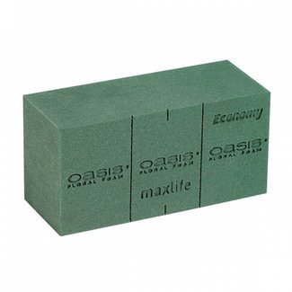 OASIS® FLORAL FOAM ECONOMY Steckschaum Ziegel 20 x 10 x 8 cm