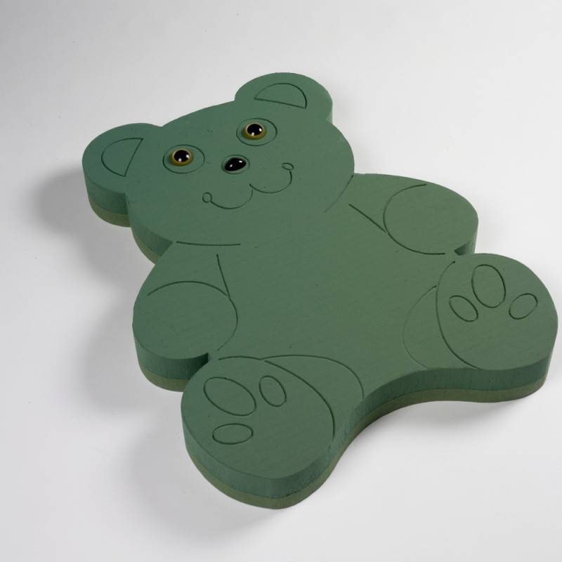 OASIS FOAM FRAMES steekschuim Teddy Beer Zittend 58 x 46 cm