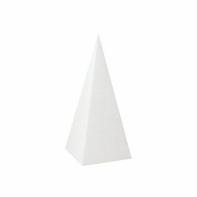 Styropor Pyramide 50 cm hoch, Basis 20 x 20 cm