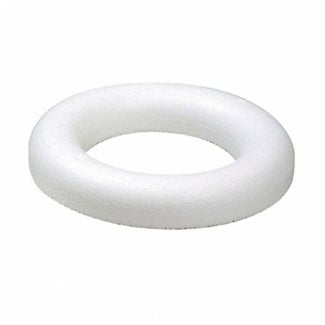 OASIS® STYROPOR Piepschuim Krans Ring 17 x 3 cm (vlak)