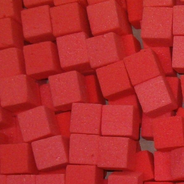 OASIS RAINBOW Mini Cubes Baroque Red 2 x 2 x 2 cm