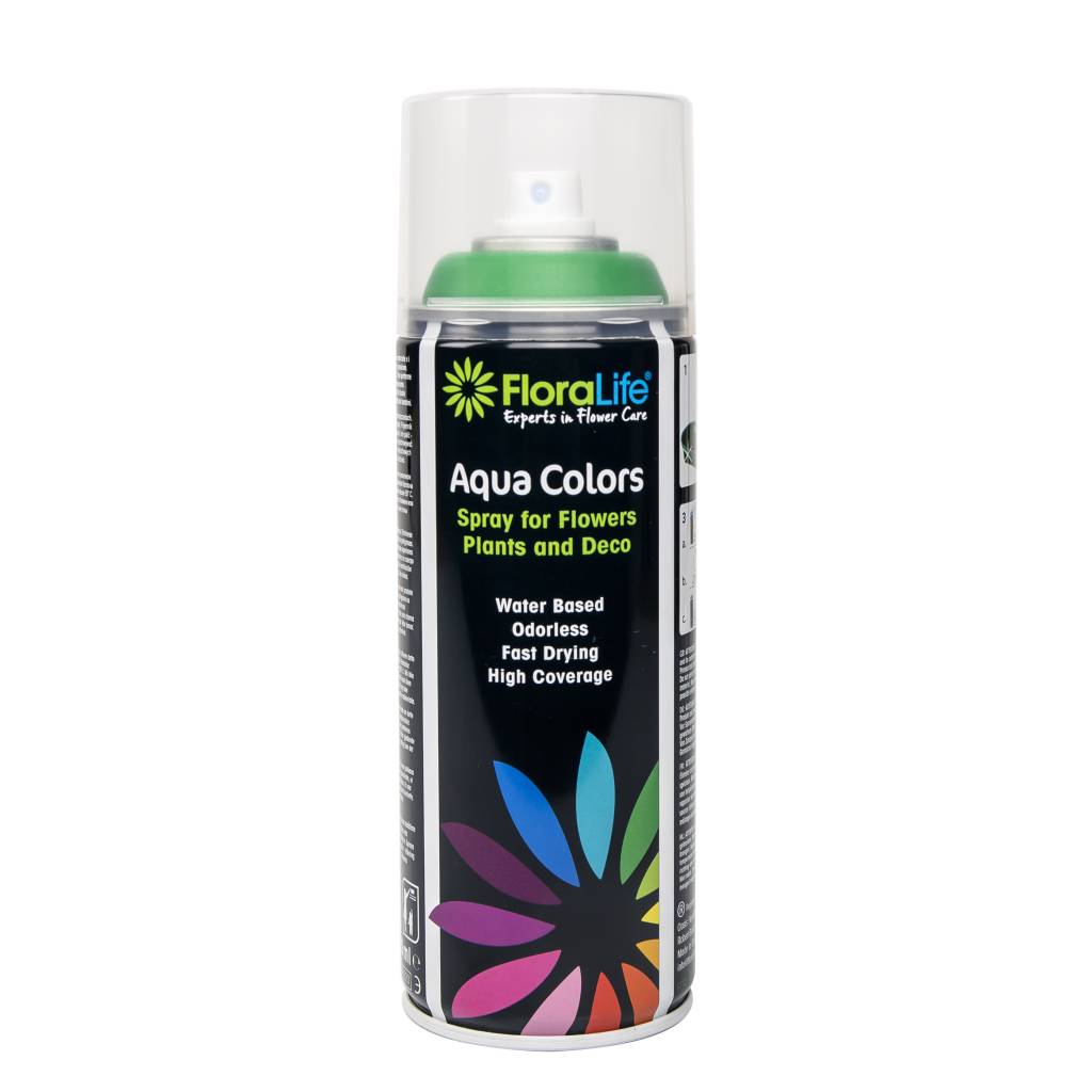 Verrast zijn analyseren Sandy FLORALIFE® Aqua Colors Acryl Decoratie Spuit Verf op Waterbasis | Groen |  400 ml Spuitbus - Janssen-shop