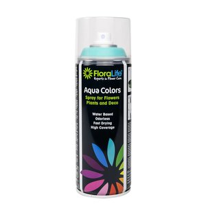 FLORALIFE® Aqua Colors Acryl Decoratie Spuit Verf op Waterbasis | Muntgroen | 400 ml Spuitbus
